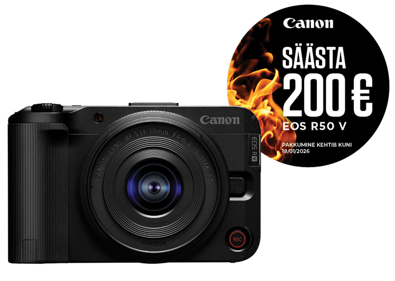 EOS R50 V  Ambitsioonikale loojale
