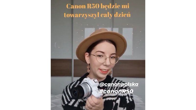Dzień z EOS R50.
