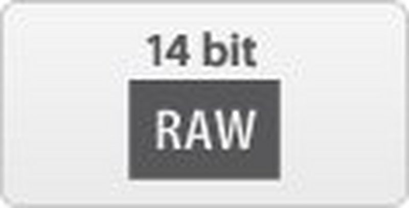 Plynulé gradace s14bitovým formátem RAW