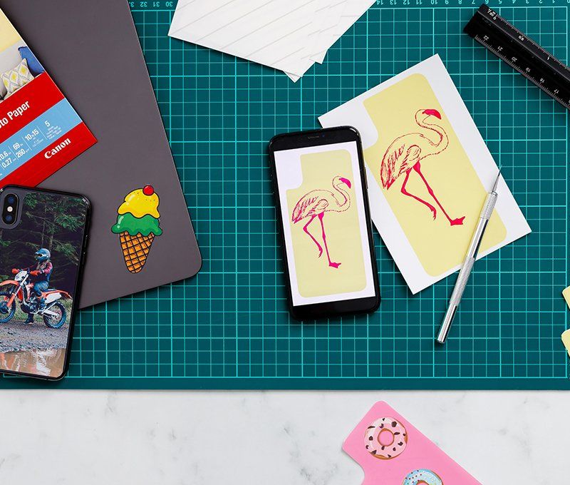 Re-stickable Photo Printing