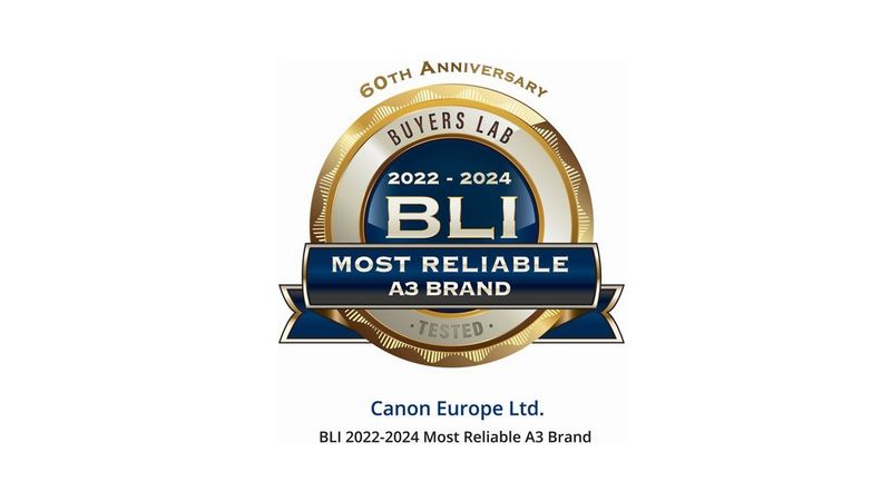 BLI 2022-2024 Most Reliable A3 Brand