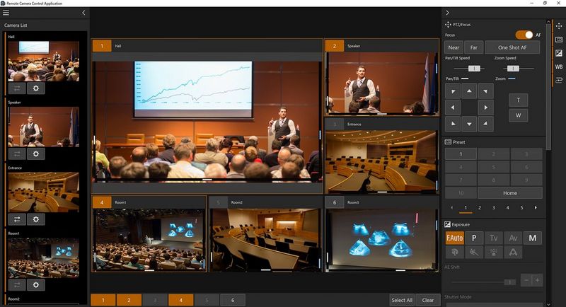 Canon's Remote Camera Control Application software.