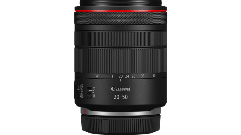 Canon RF 20-50mm F4L IS USM PZ - A doboz tartalma