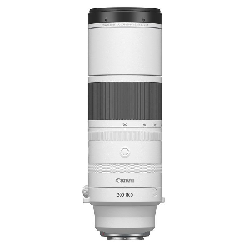 A Canon RF 200-800mm F6.3-9 IS USM lens.