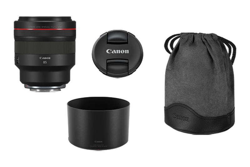 Canon RF 85mm F1.2L USM - Комплект поставки