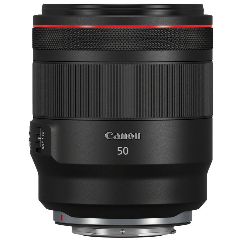 The Canon RF 50mm F1.2L USM.