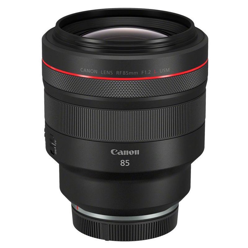 The Canon RF 85mm F1.2L USM lens.