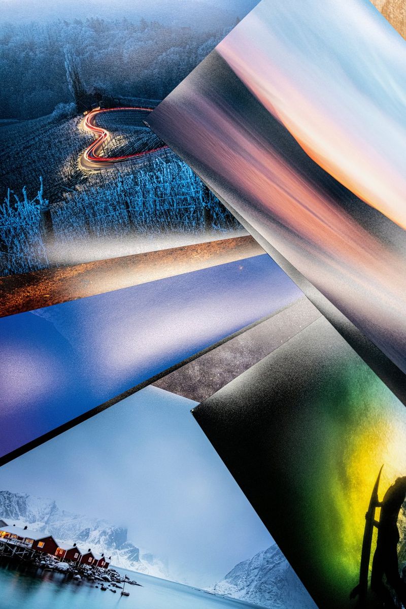 Une sélection d'images, prises d'en haut.