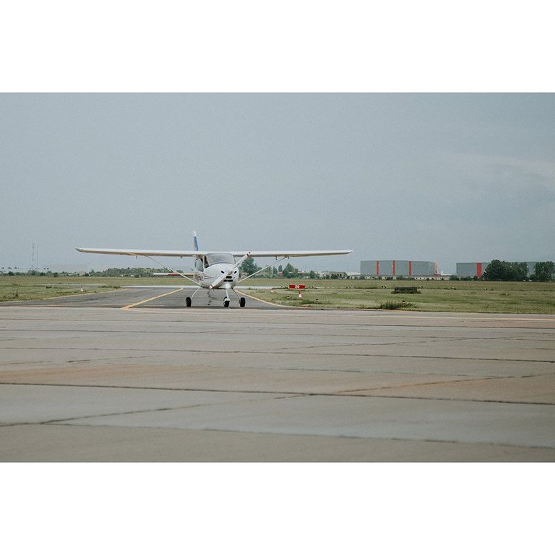 Mihai Jurcă pentru prima dată într-un avion cu două locuri