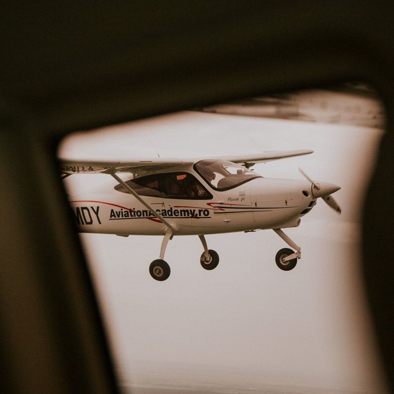 Mihai Jurcă pentru prima dată într-un avion cu două locuri
