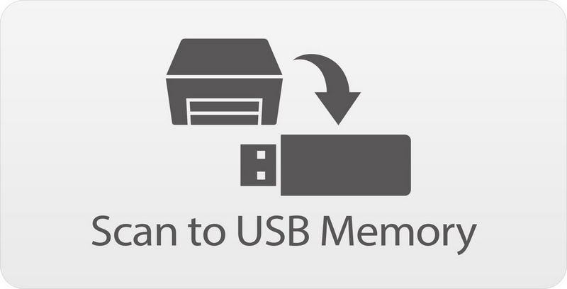 Scan to USB memory