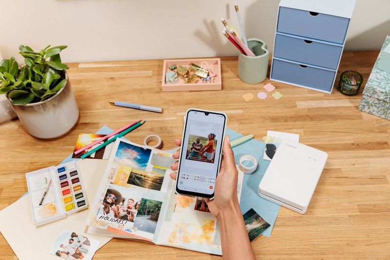 Buďte kreatívni saplikáciou SELPHY Photo Layout