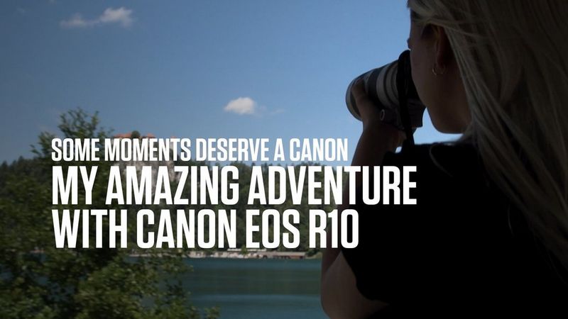 Nekateri trenutki si zaslužijo Canon – Moja neverjetna avantura s Canonom EOS R10