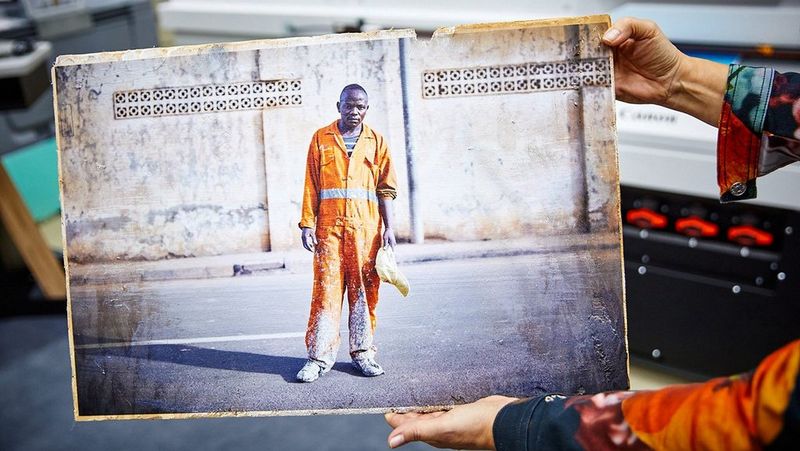 Artwork printed on Canon Arizona 1380GT