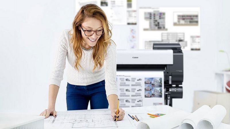 Suurkuvatulostimia on helppo käyttää