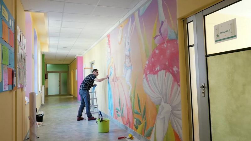 Bajkowy świat dla małych pacjentów