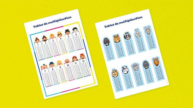 Tables de multiplication