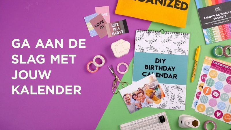 DIY BIRTHDAY CALENDAR
