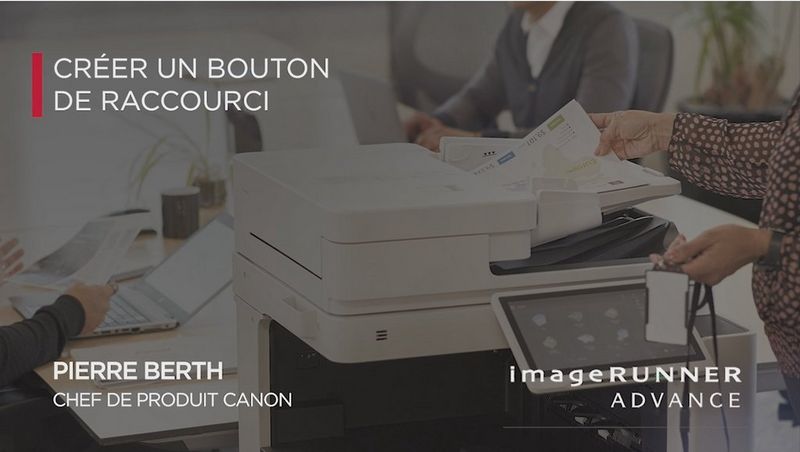 Créer un bouton de raccourci