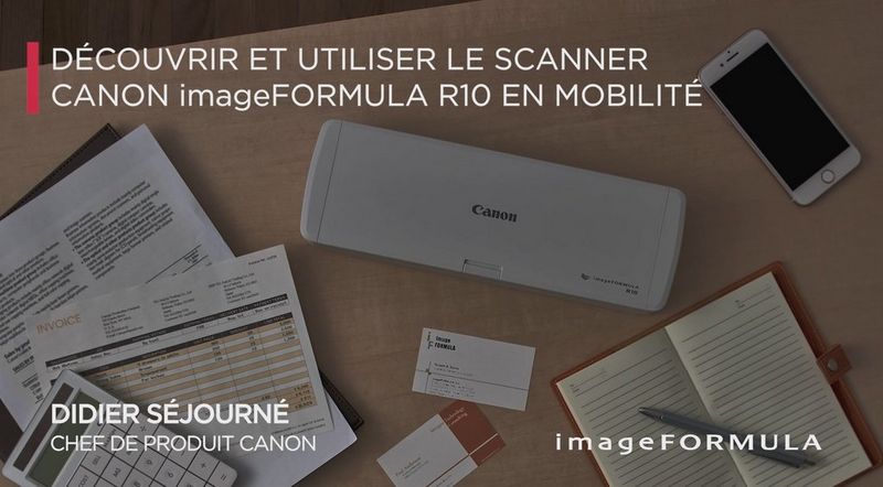 Découvrir et utiliser le scanner R10 en mobilité