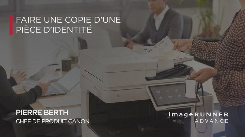 Faire une copie d'une pièce d'identité