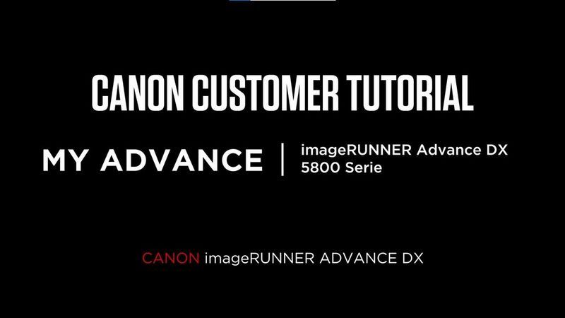 imageRUNNER ADVANCE DX C5800