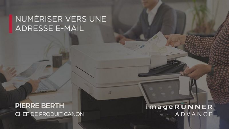 Numériser vers une adresse e-mail