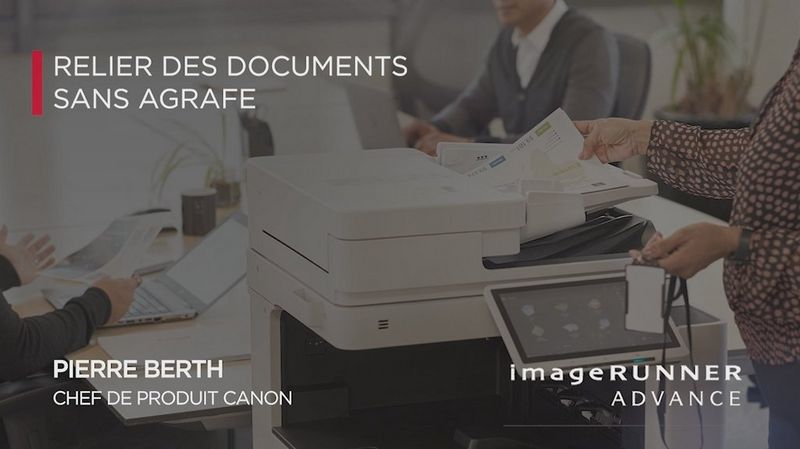 Relier des documents sans agrafe