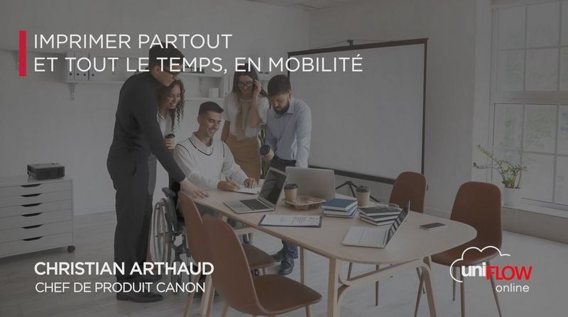 Imprimer partout et tout le temps, en mobilité