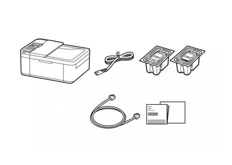 Canon PIXMA TR4750i - Contenuto della confezione