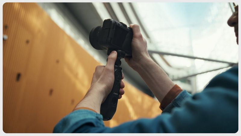 Эргономичность для более длительной съемки