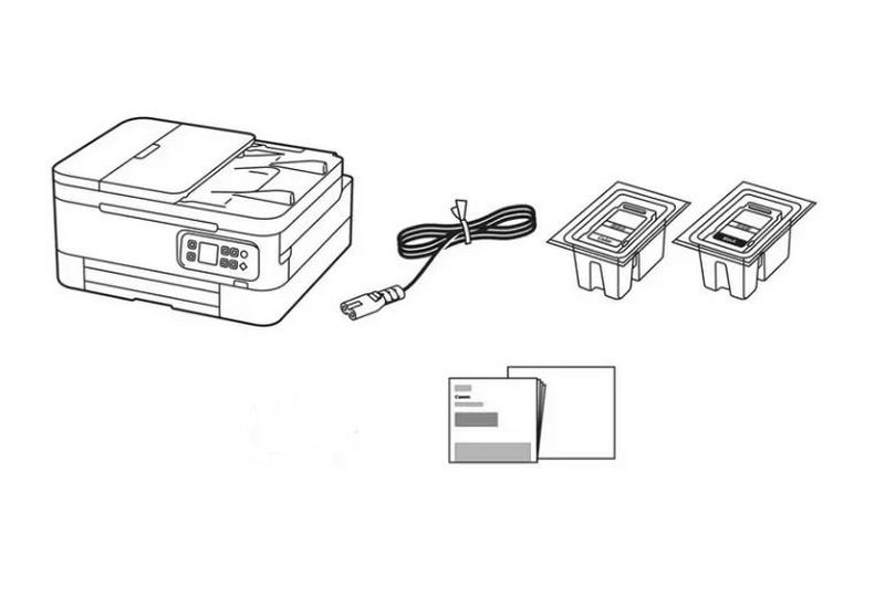 Canon PIXMA TS7450i - What's in the box