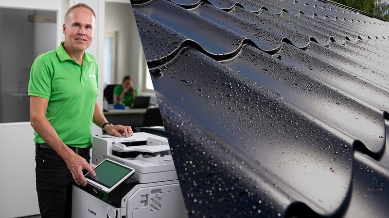 Vesivekin CIO Tuomas Vepsäläinen on tyytyväinen Canonin kokonaisratkaisuun.