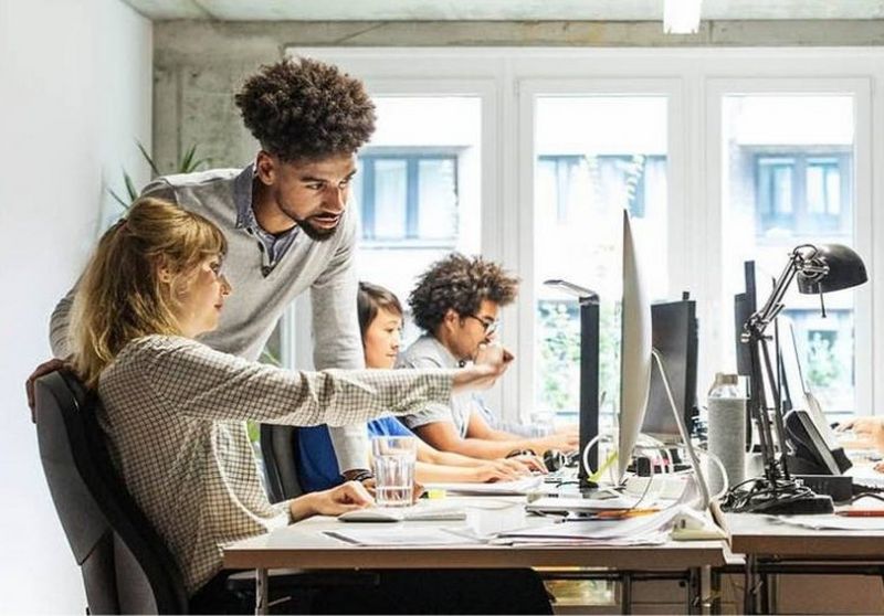 A selection of open magazines