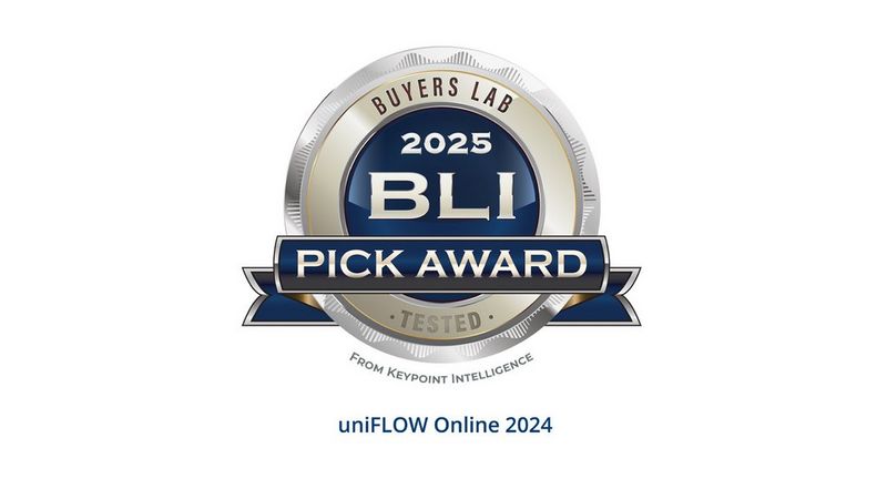 BLI Pick Award for Outstanding Cloud Output Management Solution 2025
