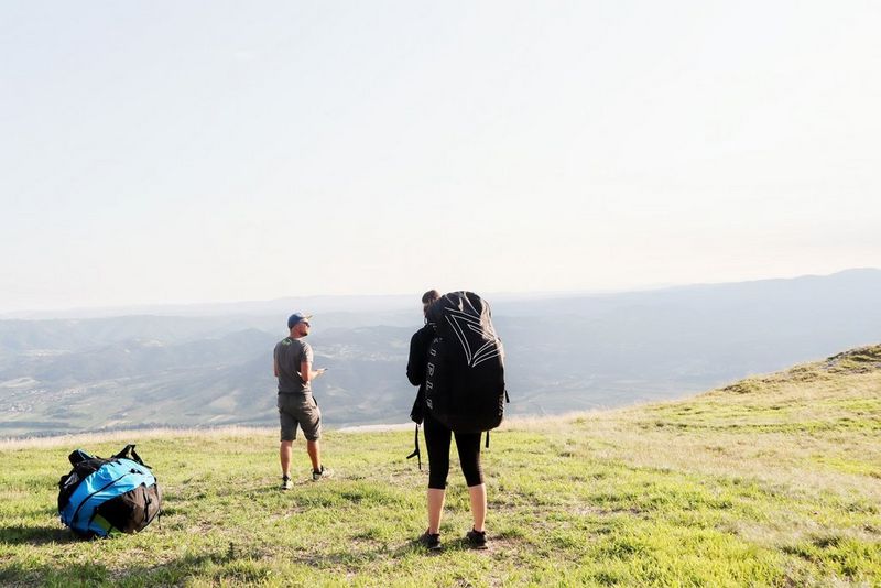 Urša Drofenik - Prvič z jadralnim padalom (tandem)