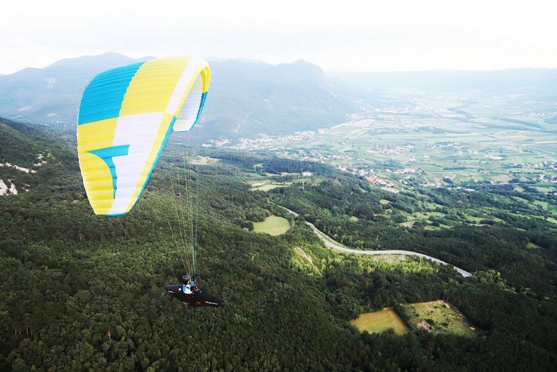 Urša Drofenik - Prvič z jadralnim padalom (tandem)