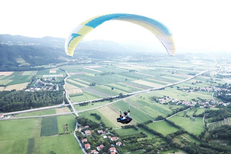 Urša Drofenik - Prvič z jadralnim padalom (tandem)