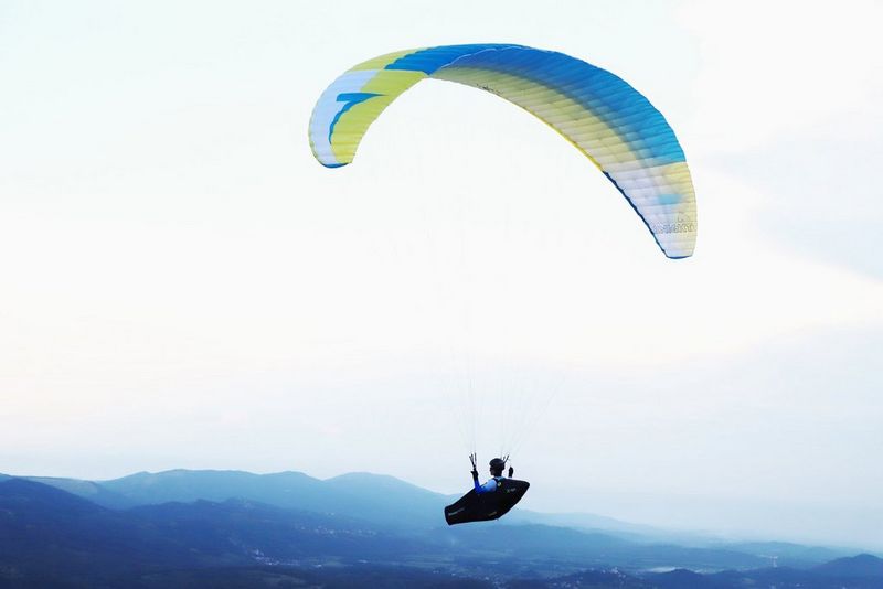 Urša Drofenik - Prvič z jadralnim padalom (tandem)