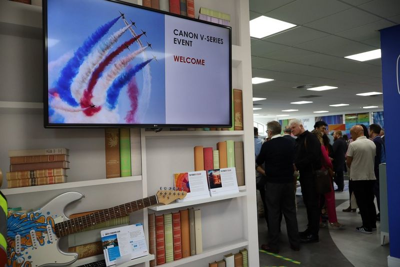Canon V series event at the Canon Customer Experience Centre in Birmingham 
