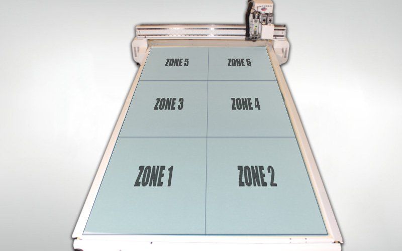 Système de vide à 6 zones à haut rendement énergétique