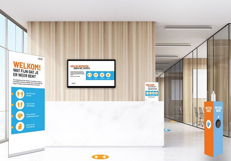 Creëer een prettige, veilige 1,5 meter samenleving in jouw organisatie