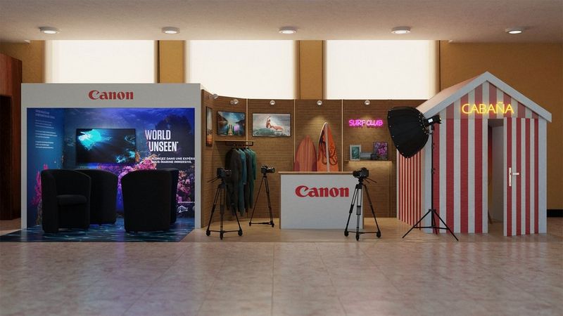 ESPACE CANON DANS LE CASINO MUNICIPAL DE BIARRITZ