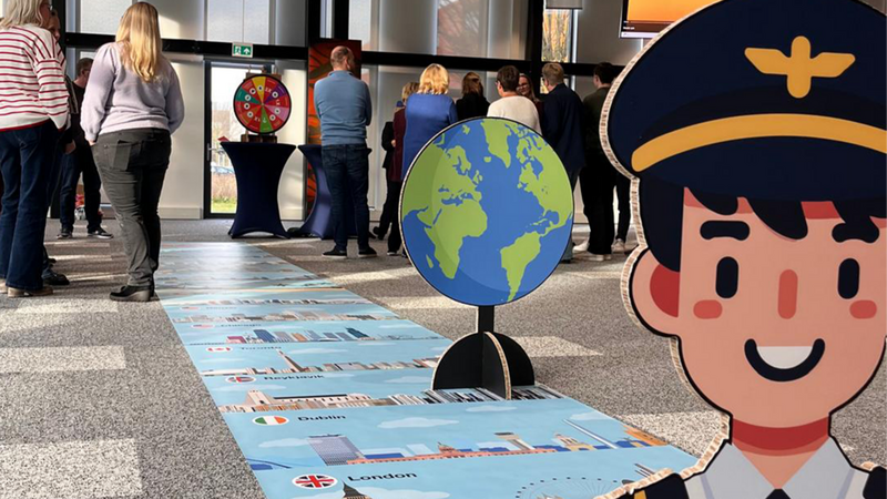 Een levensgroot Triviant Spel voor de Hanze – themadag “Vlieg met ons mee”