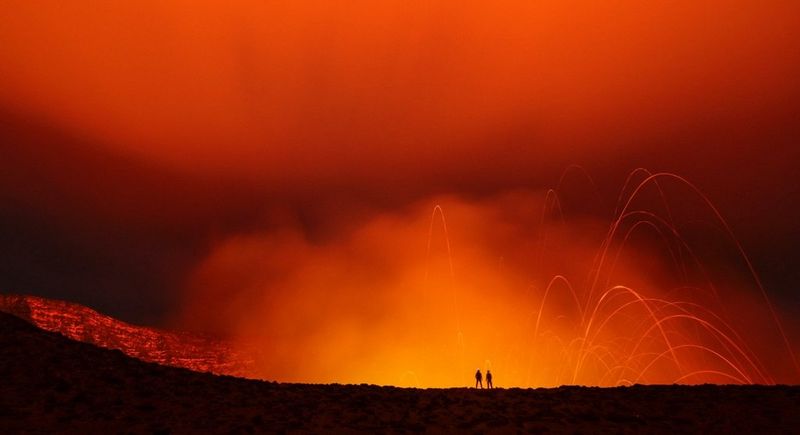 Vanuatu volcano lava captured on EOS 5D Mark IV