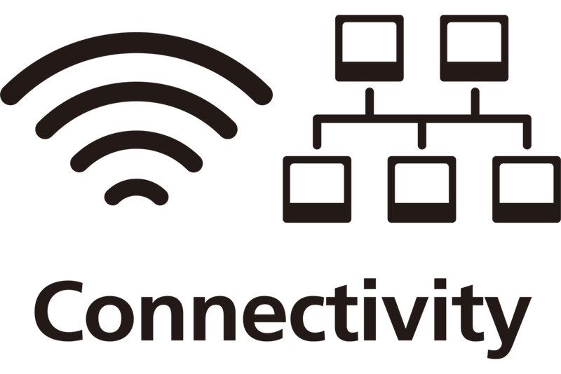 
         Wifi & Ethernet connectivity
       