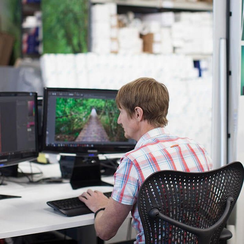 Thanks to the Arizona, the production process is 400% faster. 