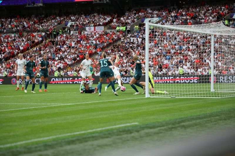 ‘Chloe Kelly’ by Marc Aspland photograph