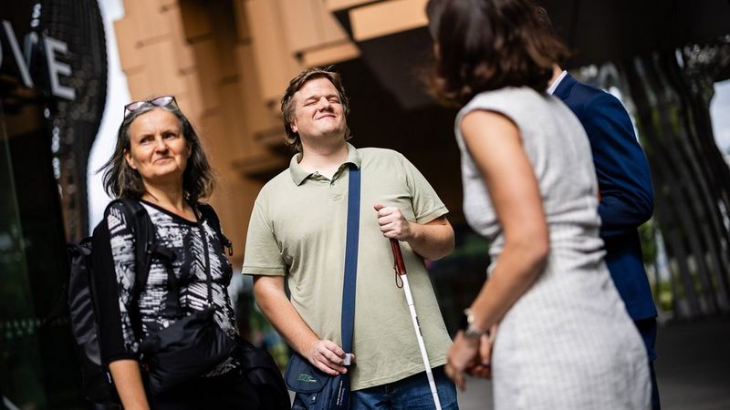 Lukáš Hosnedl - nevidomý konzultant přístupnosti