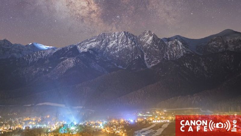 Światło nocą – astrofotografia krajobrazowa i nie tylko